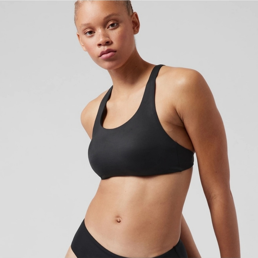 Athleta Malibu Bikini Top A-C XL Black